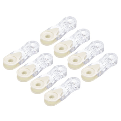 Harfington Uxcell Blinds Chain Handle, 8Pcs 90mm Roller Shade Cord Weights for Window Parts, Beige