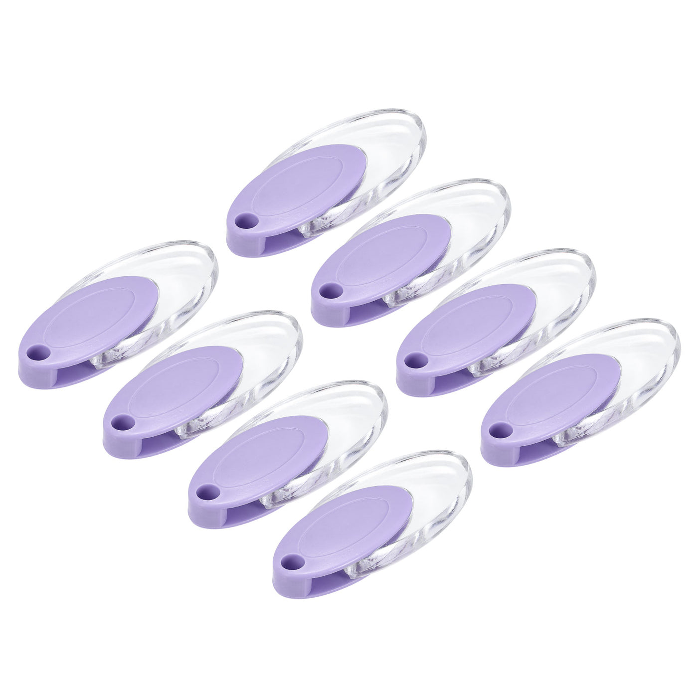 uxcell Uxcell Blinds Chain Handle, 8Pcs 90mm Roller Shade Cord Weight for Window Parts, Purple