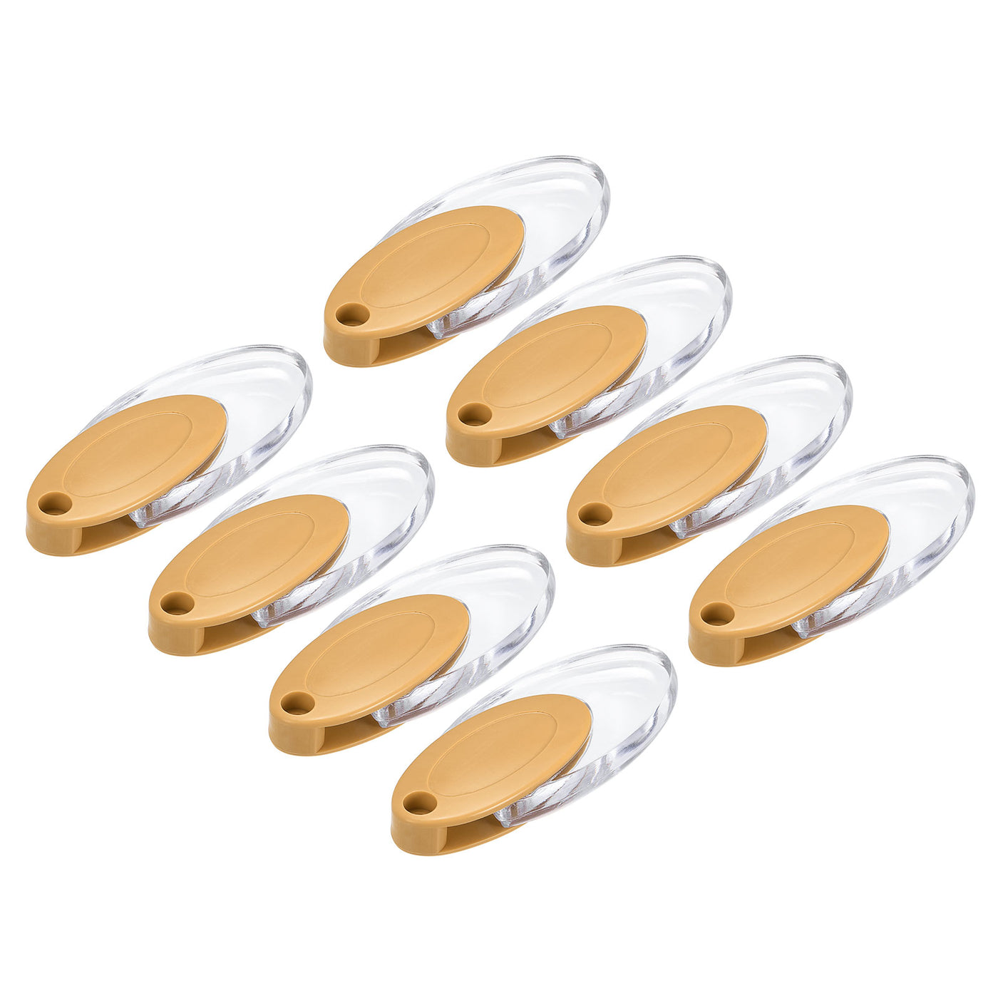 uxcell Uxcell Blinds Chain Handle, 8Pcs 90mm Roller Shade Cord Weights for Window Parts, Khaki