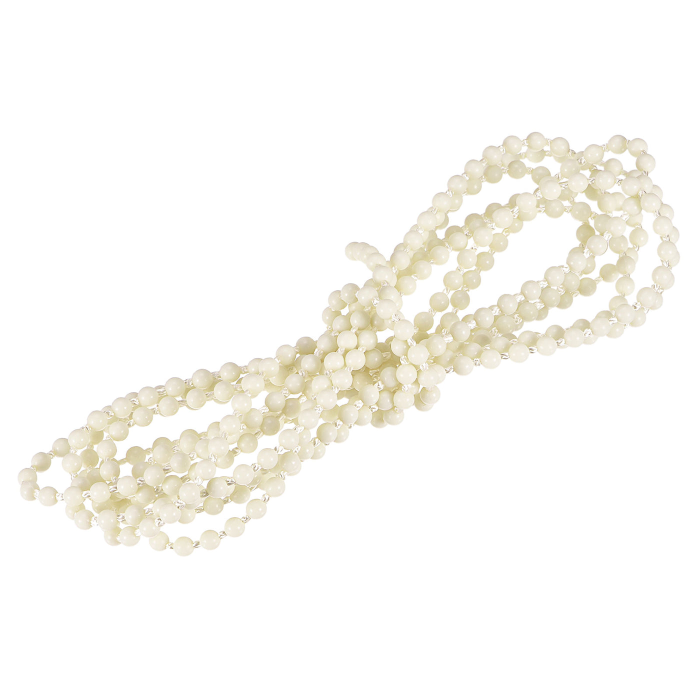 uxcell Uxcell 2.62 Yards Blinds Beaded Chain Roller Shade Cord for Window Repair Parts, Beige