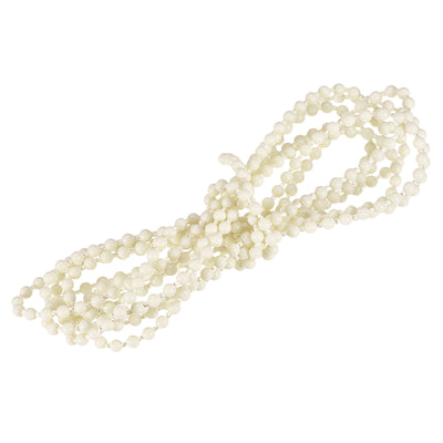 Harfington Uxcell 2.62 Yards Blinds Beaded Chain Roller Shade Cord for Window Repair Parts, Beige