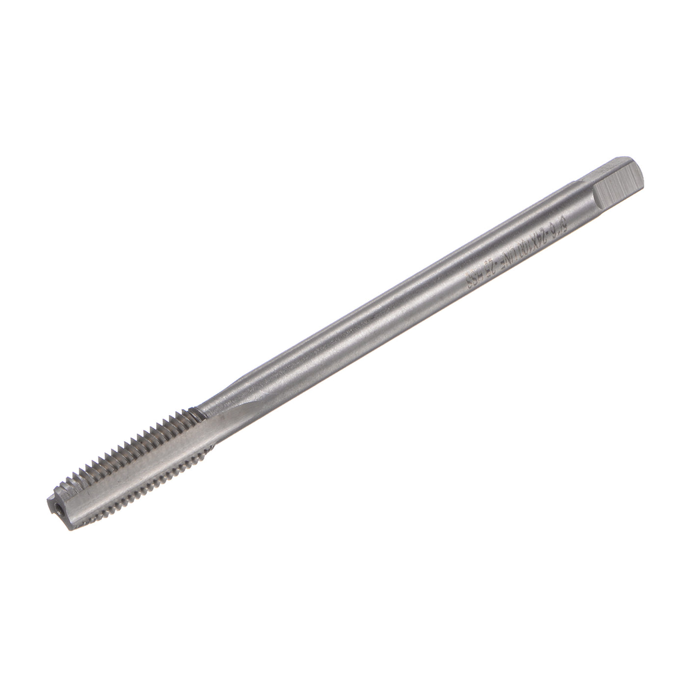 uxcell Uxcell 5/16-24 UNF High Speed Steel 4" Length 3 Straight Flute Machine Screw Thread Tap