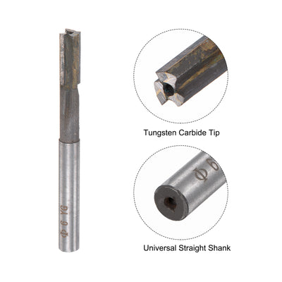 Harfington Straight Shank Carbide Square Nose End Mill