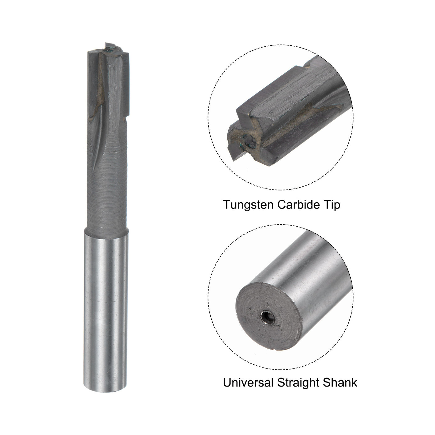 Harfington Straight Shank Carbide Square Nose End Mill