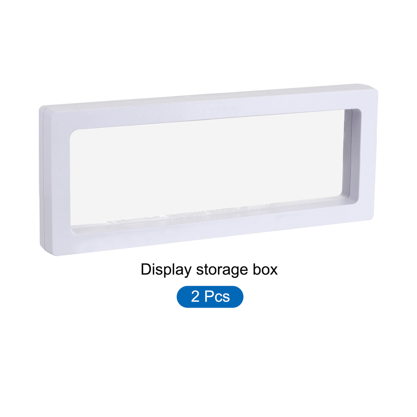 Harfington Floating Thin Film Display Box ABS Frame Cases