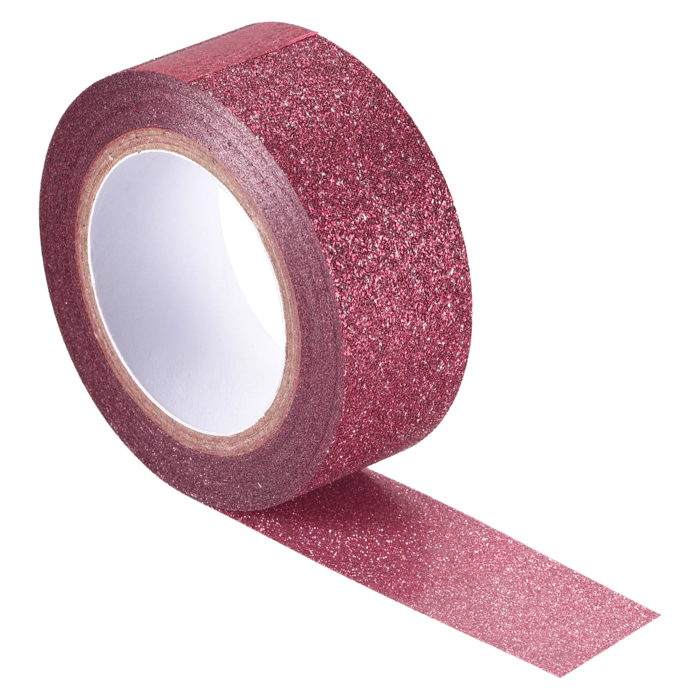 Harfington Glitter Tape, Decorative Craft Tape Red 1.5cm x 5 M