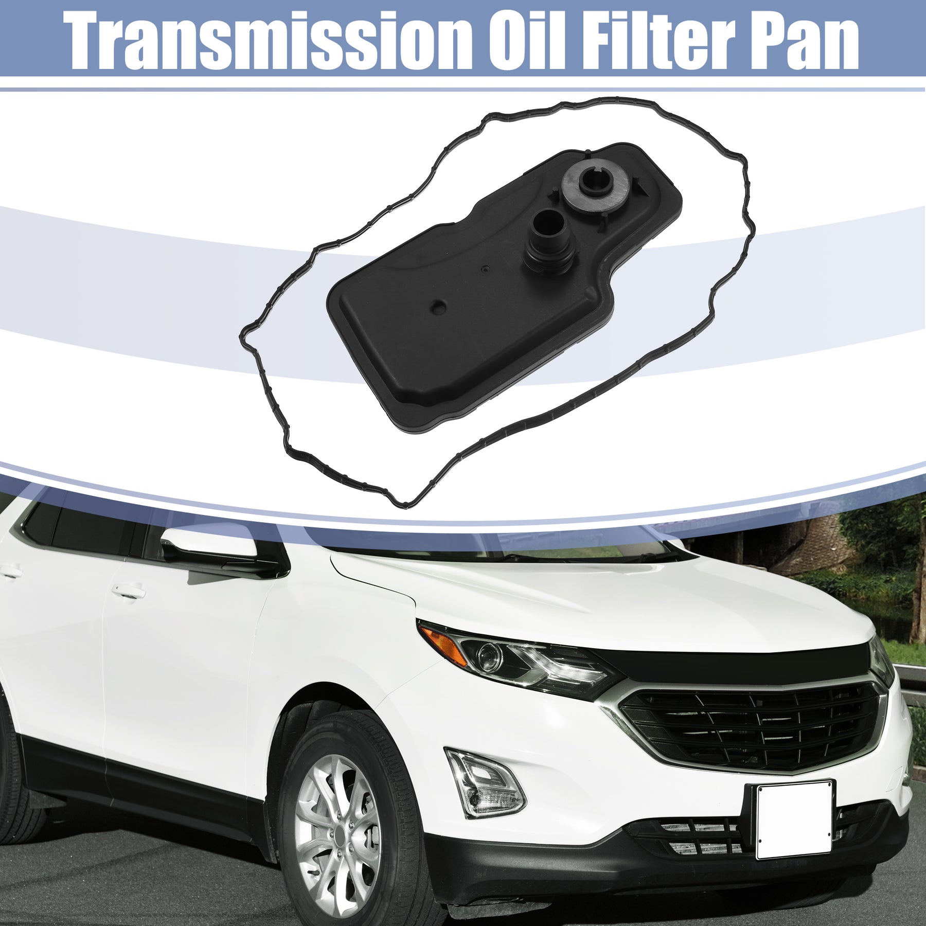 1 Set 6T40 6T40E 6T45 6T45E 6T50 Transmission Filter Oil Pan Gasket Kit