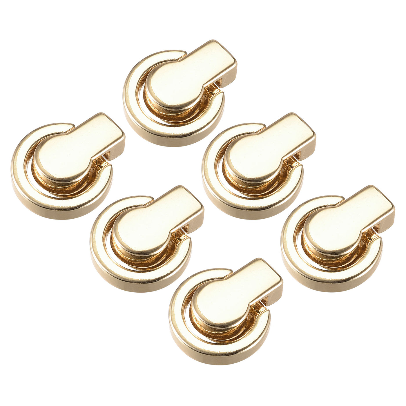 Uxcell Uxcell 12Pcs Ball Stud Rivet Screw Ball Post Head Buttons for DIY Leather Craft, Gold