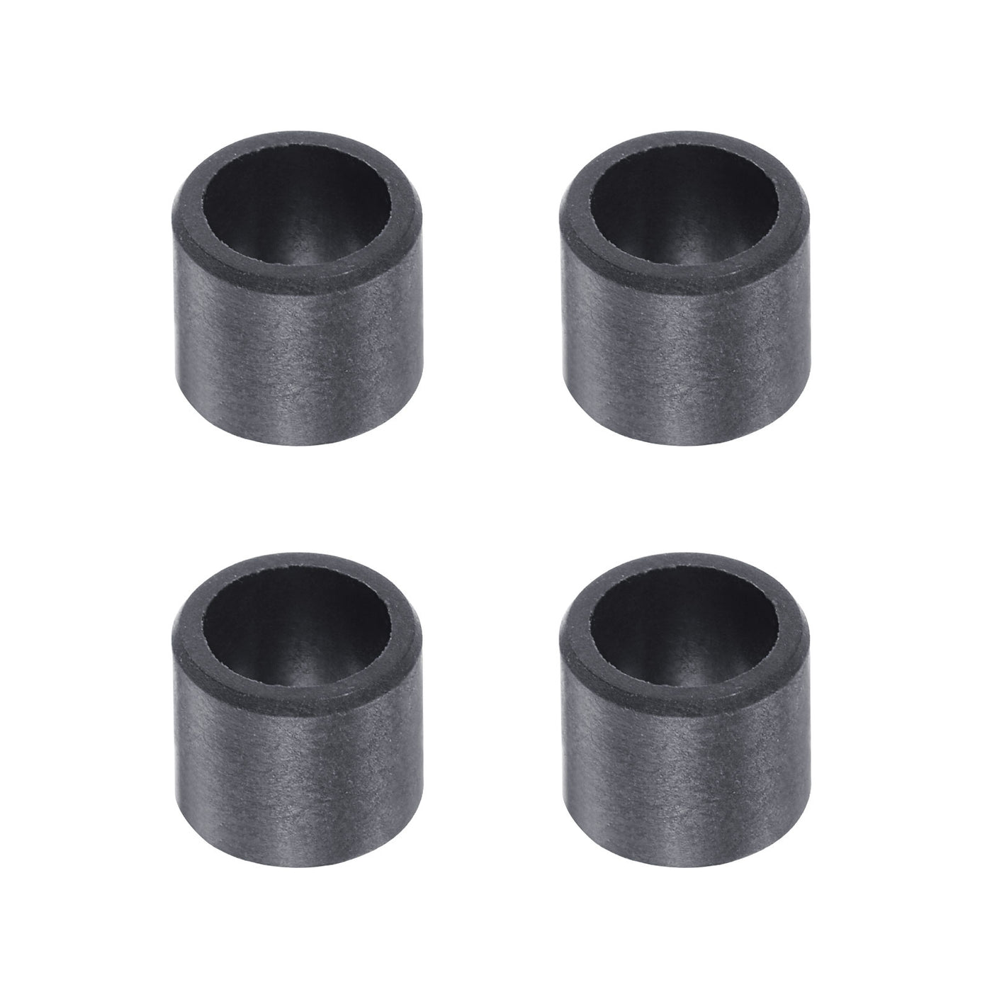 uxcell Uxcell Sleeve Bearings 6mmx8mmx6mm POM Wrapped Oilless Bushings Black 4pcs