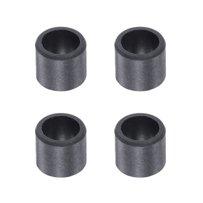 Harfington Uxcell Sleeve Bearings 6mmx8mmx6mm POM Wrapped Oilless Bushings Black 4pcs