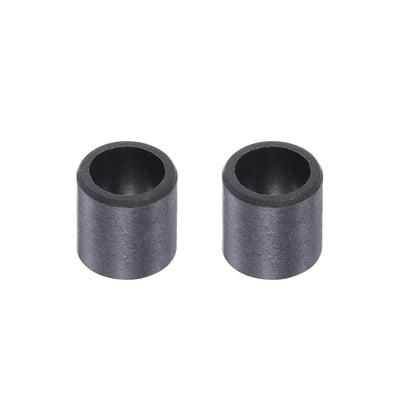 Harfington Uxcell Sleeve Bearings 6mmx8mmx8mm POM Wrapped Oilless Bushings Black 2pcs