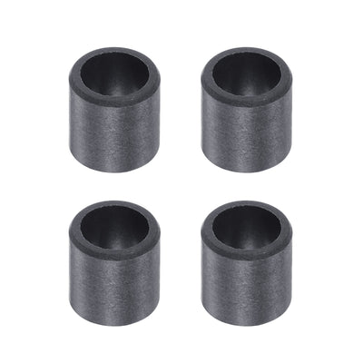 Harfington Uxcell Sleeve Bearings 6mmx8mmx8mm POM Wrapped Oilless Bushings Black 4pcs