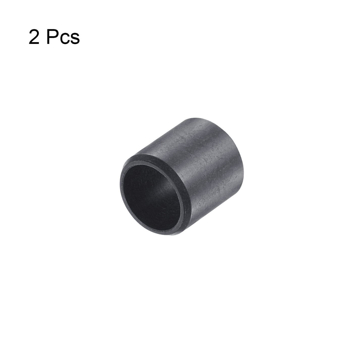 uxcell Uxcell Sleeve Bearings 8mmx10mmx10mm POM Wrapped Oilless Bushings Black 2pcs