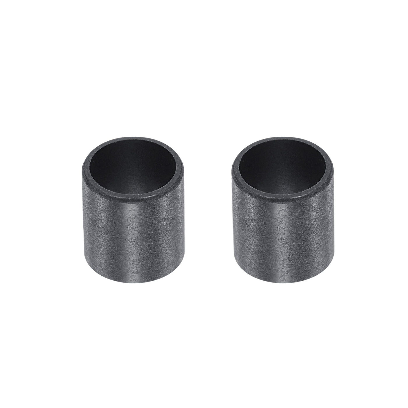 uxcell Uxcell Sleeve Bearings 10mmx12mmx12mm POM Wrapped Oilless Bushings Black 2pcs