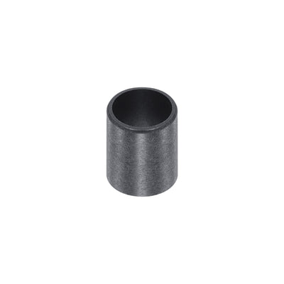 Harfington Uxcell Sleeve Bearings 10mmx12mmx15mm POM Wrapped Oilless Bushings Black