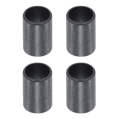Harfington Uxcell Sleeve Bearings 10mmx12mmx20mm POM Wrapped Oilless Bushings Black 4pcs
