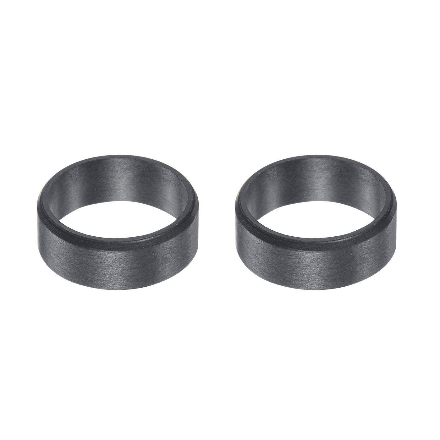 uxcell Uxcell Sleeve Bearings 12mmx14mmx5mm POM Wrapped Oilless Bushings Black 2pcs