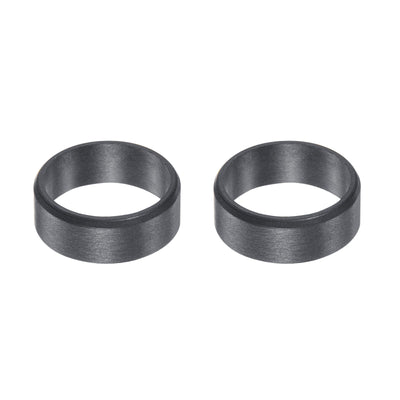 Harfington Uxcell Sleeve Bearings 12mmx14mmx5mm POM Wrapped Oilless Bushings Black 2pcs