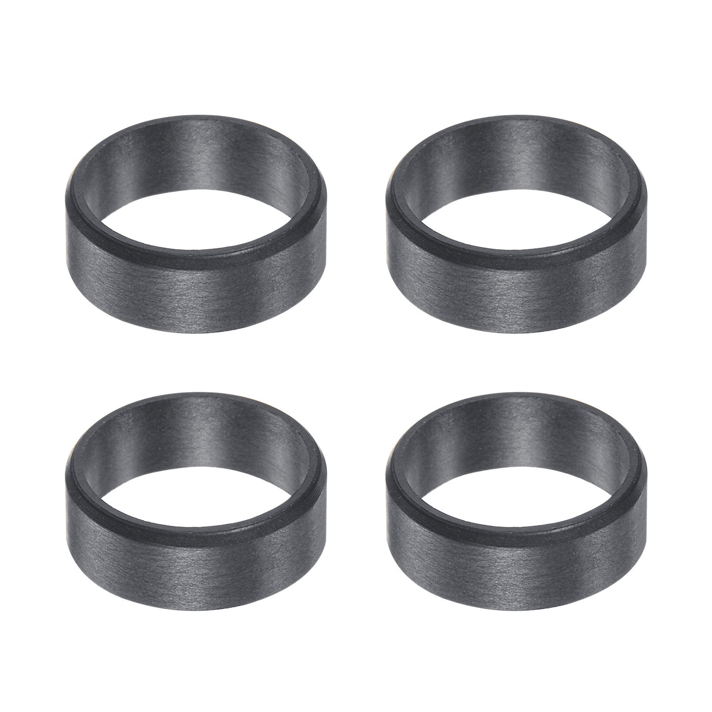 uxcell Uxcell Sleeve Bearings 12mmx14mmx5mm POM Wrapped Oilless Bushings Black 4pcs