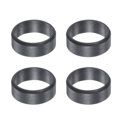 Harfington Uxcell Sleeve Bearings 12mmx14mmx5mm POM Wrapped Oilless Bushings Black 4pcs