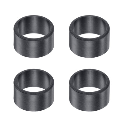 Harfington Uxcell Sleeve Bearings 12mmx14mmx8mm POM Wrapped Oilless Bushings Black 4pcs