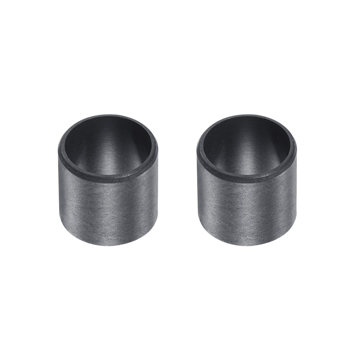 uxcell Uxcell Sleeve Bearings 12mmx14mmx10mm POM Wrapped Oilless Bushings Black 2pcs