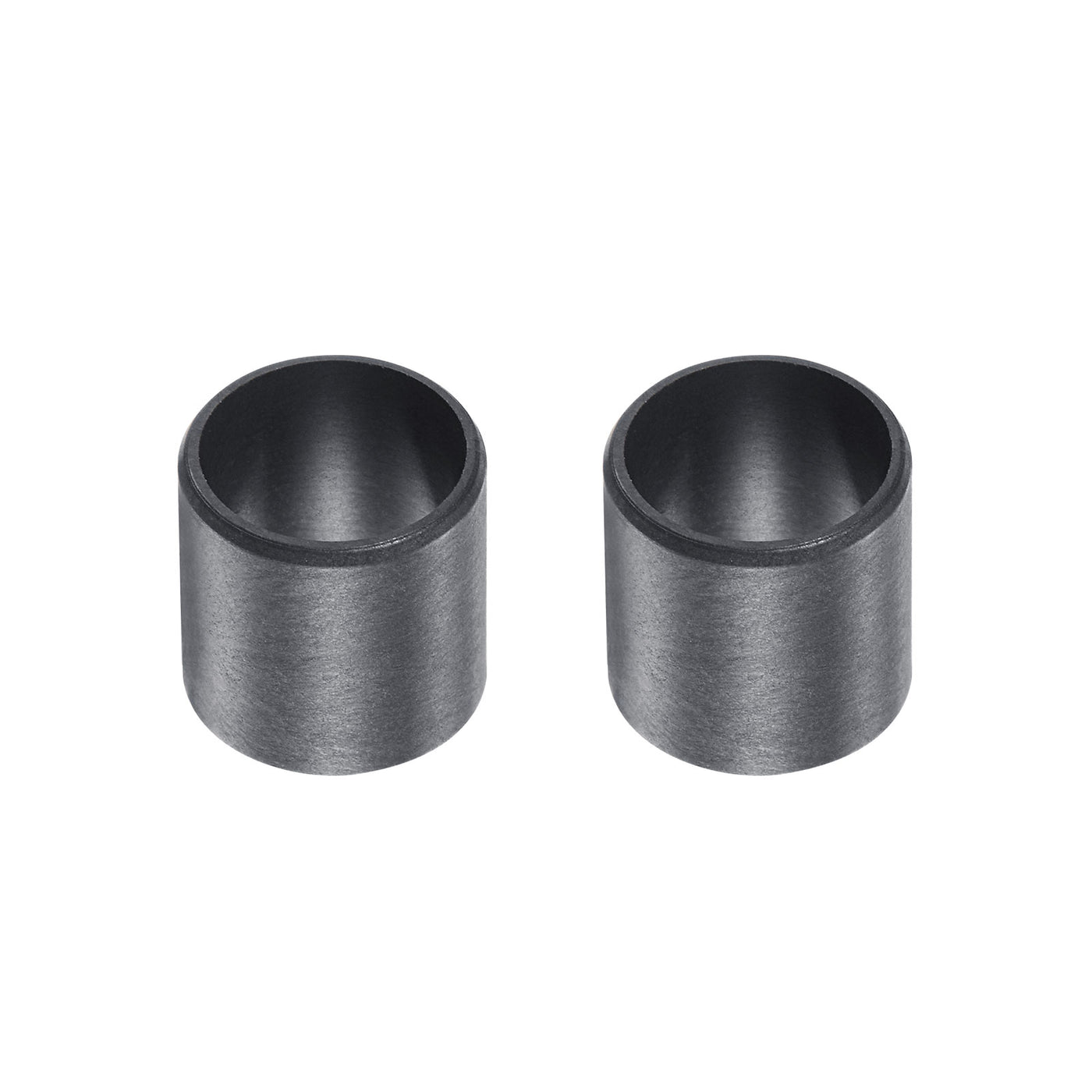 uxcell Uxcell Sleeve Bearings 12mmx14mmx12mm POM Wrapped Oilless Bushings Black 2pcs