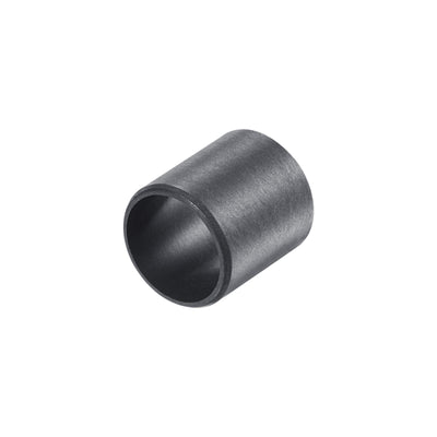 Harfington Uxcell Sleeve Bearings 12mmx14mmx15mm POM Wrapped Oilless Bushings Black