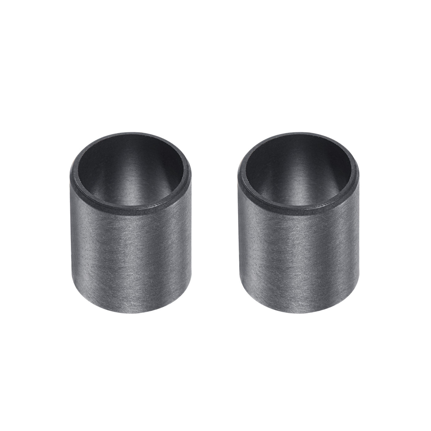 uxcell Uxcell Sleeve Bearings 12mmx14mmx17mm POM Wrapped Oilless Bushings Black 2pcs