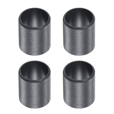 Harfington Uxcell Sleeve Bearings 12mmx14mmx17mm POM Wrapped Oilless Bushings Black 4pcs