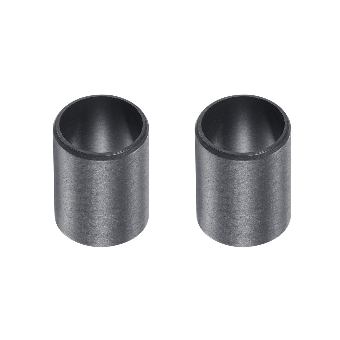 uxcell Uxcell Sleeve Bearings 12mmx14mmx20mm POM Wrapped Oilless Bushings Black 2pcs