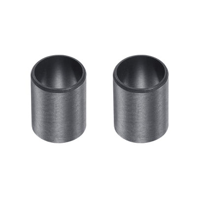 Harfington Uxcell Sleeve Bearings 12mmx14mmx20mm POM Wrapped Oilless Bushings Black 2pcs