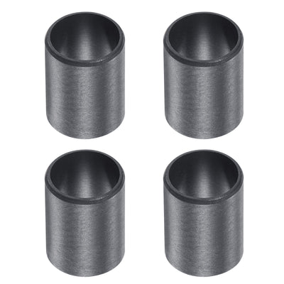 Harfington Uxcell Sleeve Bearings 12mmx14mmx20mm POM Wrapped Oilless Bushings Black 4pcs