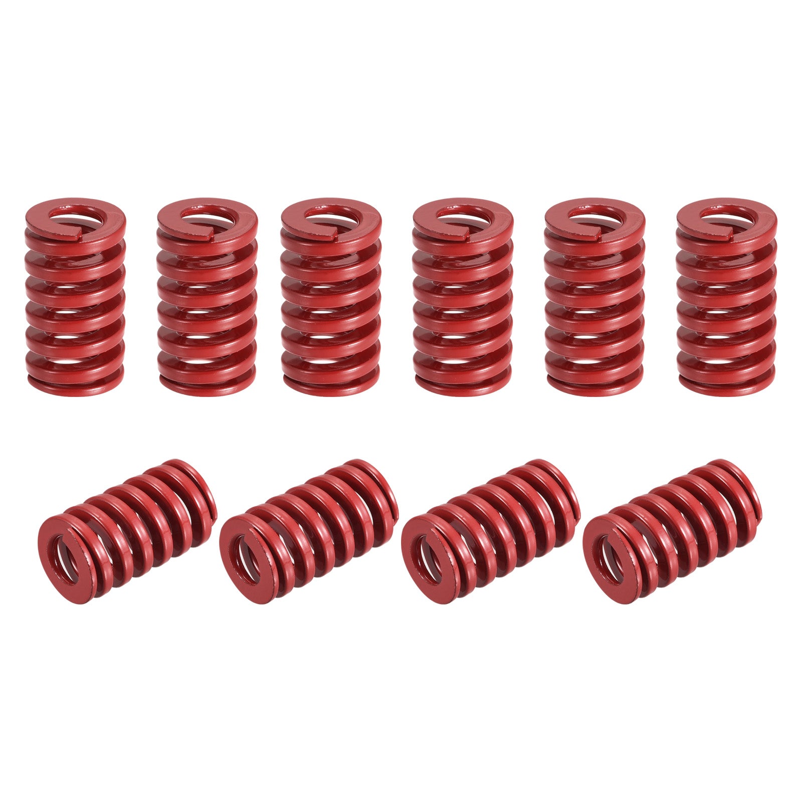Uxcell Die Spring, 20pcs 14mm OD 20mm Long Spiral Stamping Medium Load ...