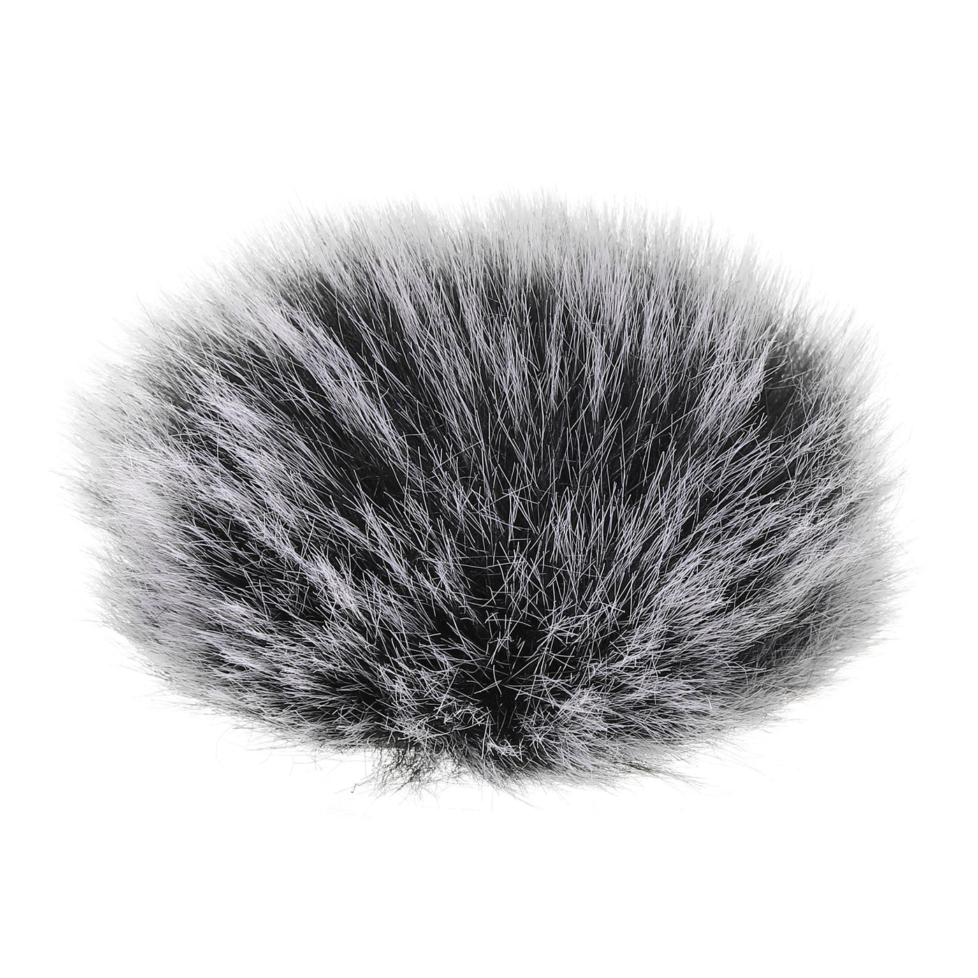 Harfington Furry Microphone Windscreen 7mmx 55mm Mic Cover Windshield Black White