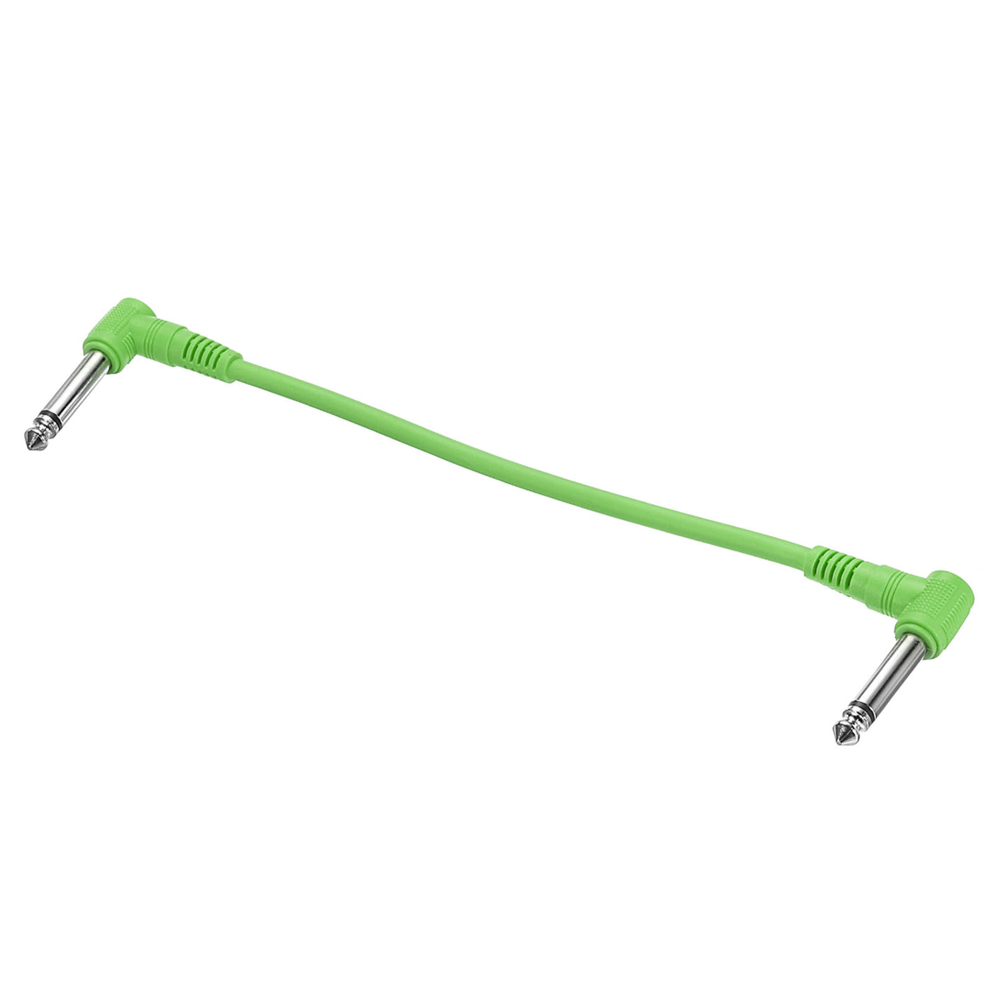 Harfington Guitar Patch Cables 1/4" TRS Right Angle Pedal Instrument Cable Green