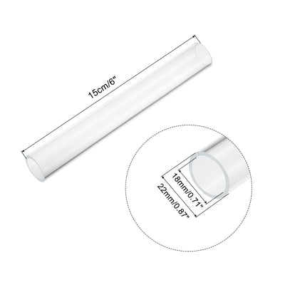 Harfington Acrylic Pipe Rigid Tubes for Lamp and Lantern, Water Cooling System