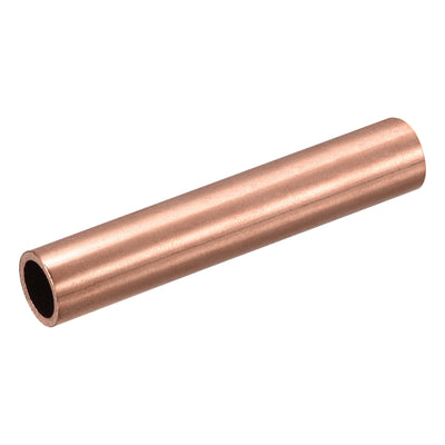 Harfington Uxcell Copper Round Tube 15mm OD 1.5mm Wall Thickness 100mm Length Pipe Tubing