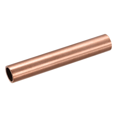Harfington Uxcell Copper Round Tube 16mm OD 1.5mm Wall Thickness 100mm Length Pipe Tubing