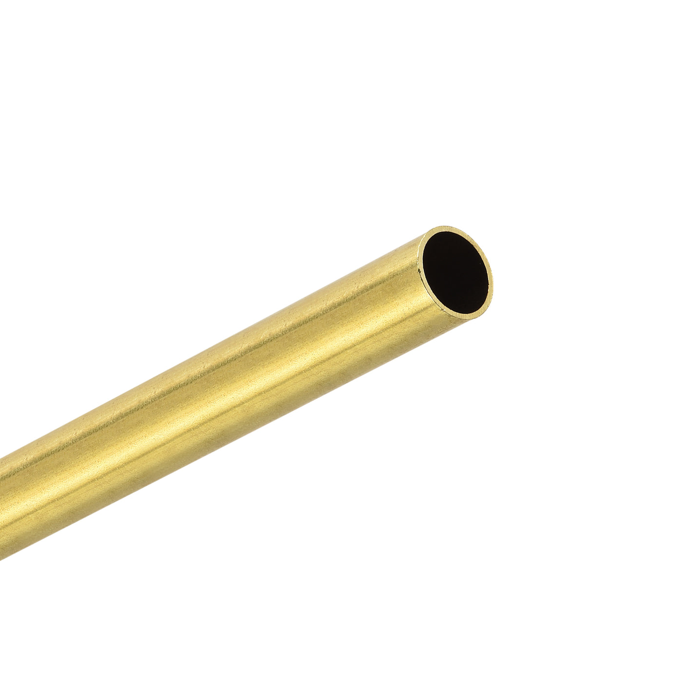uxcell Uxcell Brass Round Tube 8.5mm OD 0.5mm Wall Thickness 100mm Length Pipe Tubing 4 Pcs