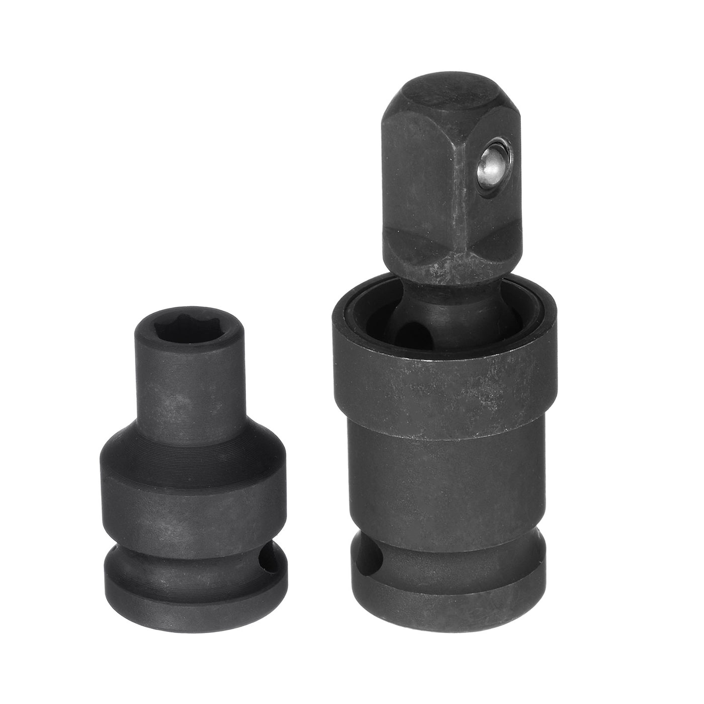 Harfington 8mm Impact Shallow Socket 1/2" Drive CR-MO Steel with 360° Universal Joint