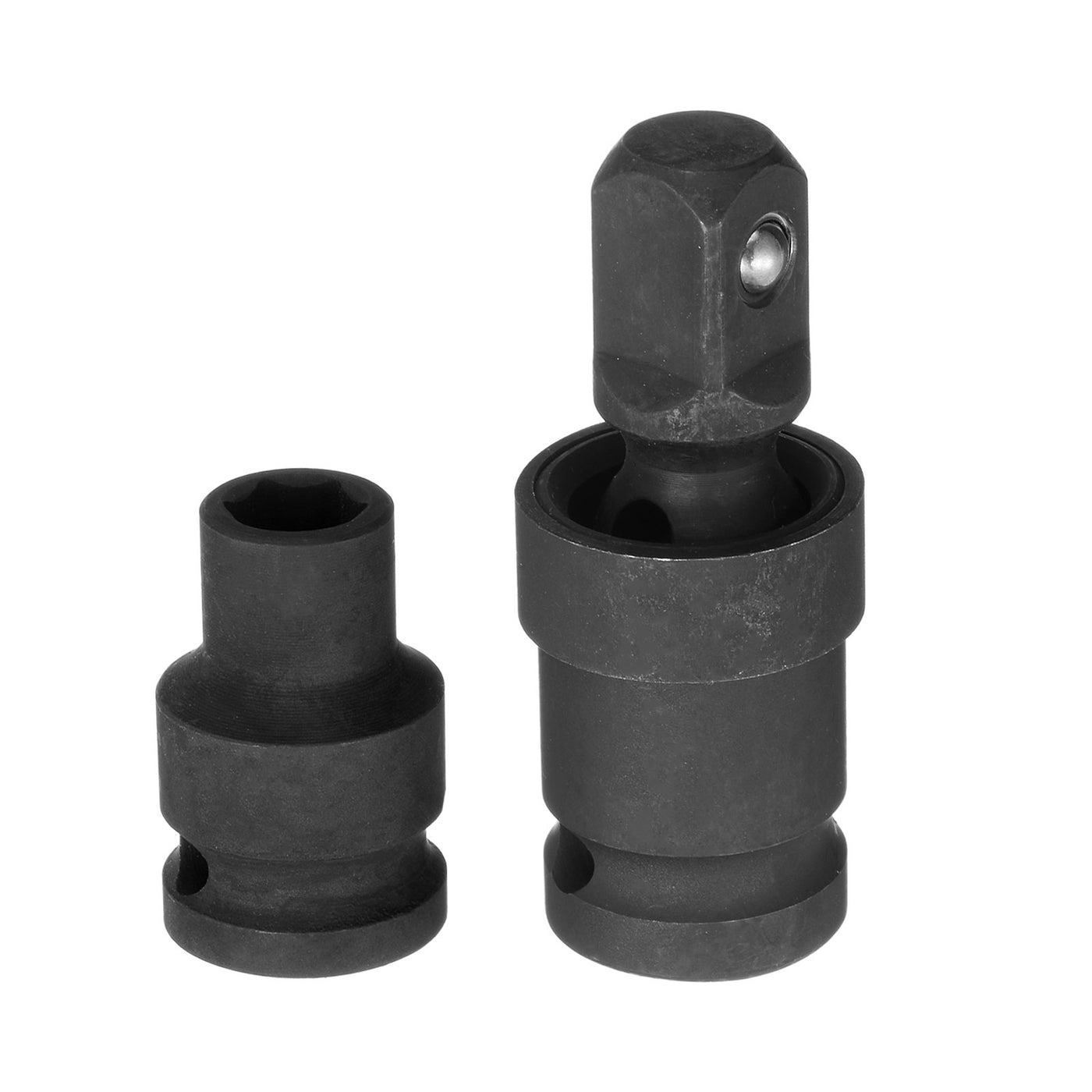 Harfington 10mm Impact Shallow Socket 1/2" Drive CR-MO Steel with 360° Universal Joint
