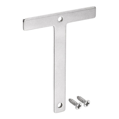 Harfington Uxcell 1.97 Inch Stainless Steel House Letter T for Mailbox Hotel Address Door Sign