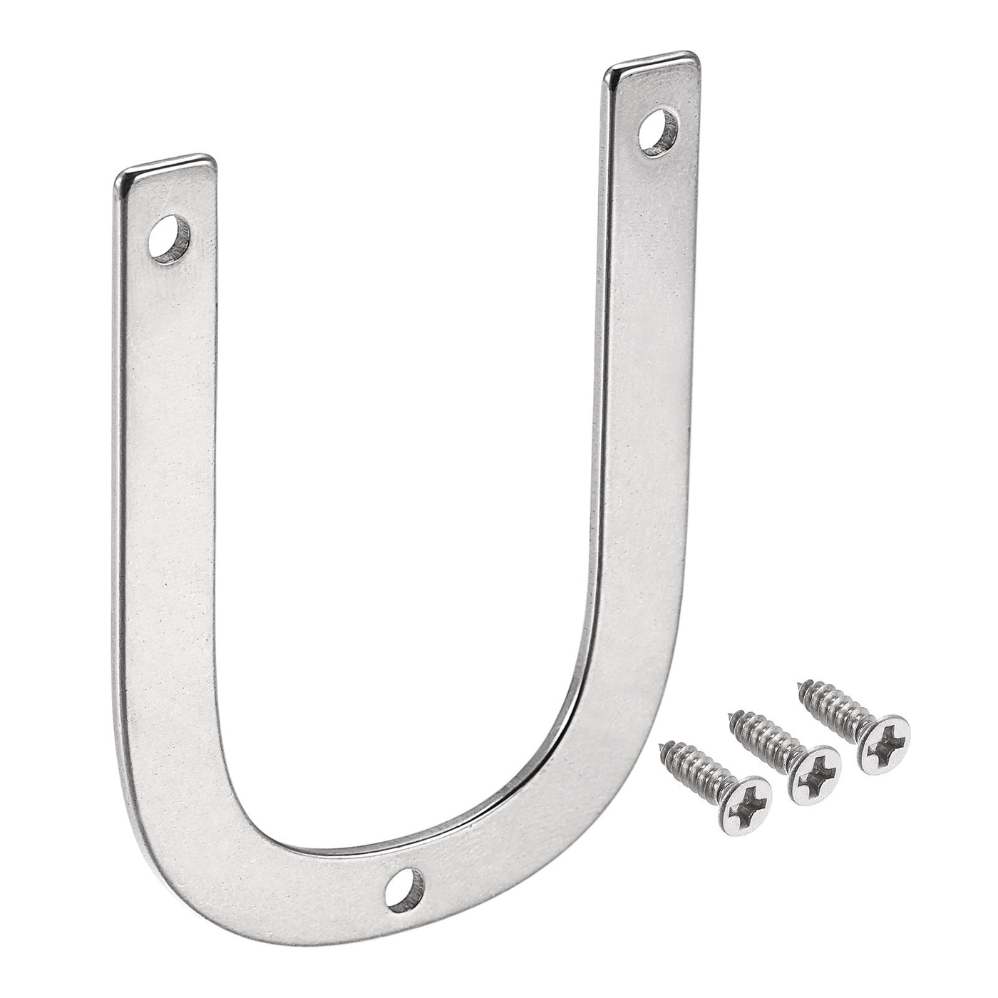 uxcell Uxcell 1.97 Inch Stainless Steel House Letter U for Mailbox Hotel Address Door Sign