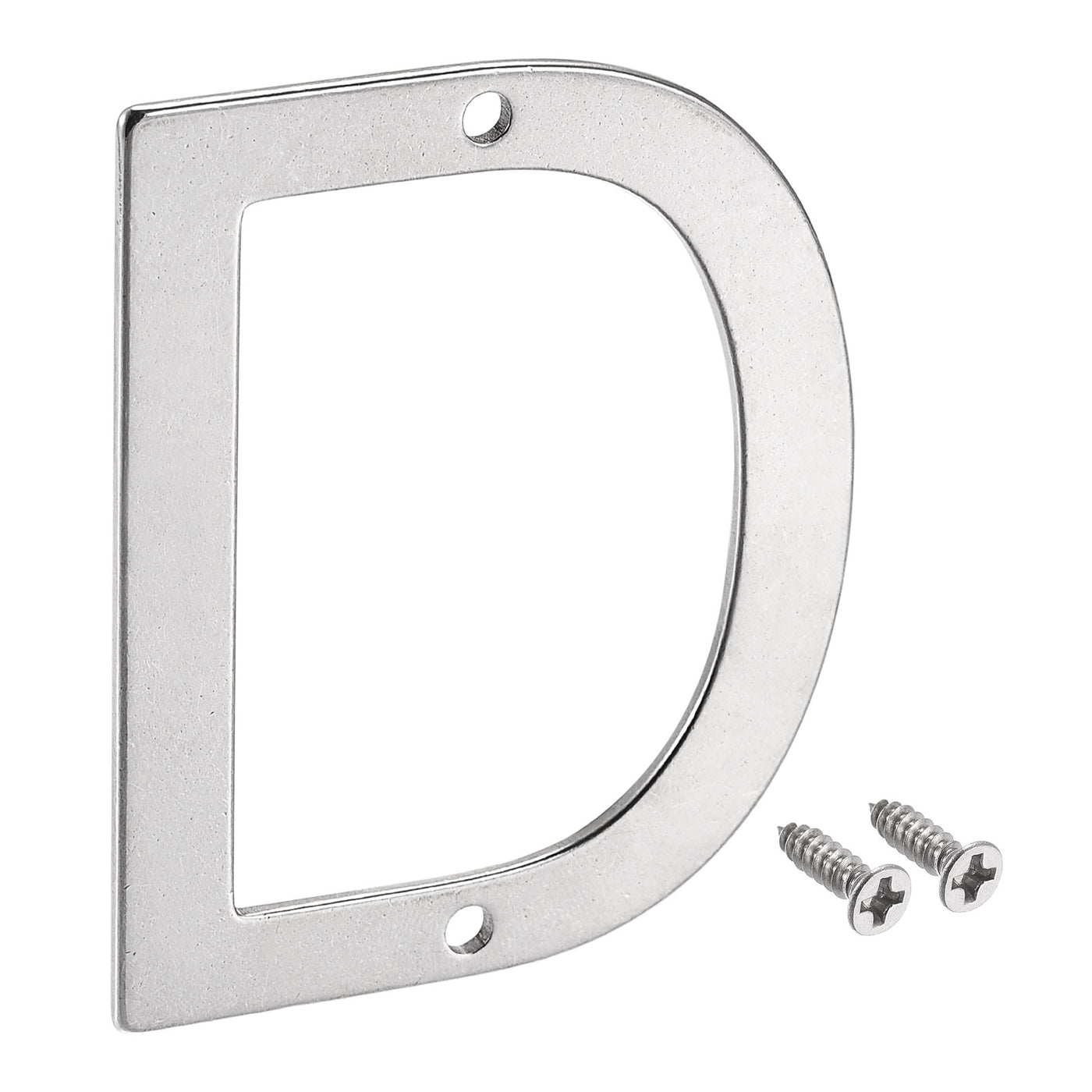 uxcell Uxcell 2.76 Inch Stainless Steel House Letter D for Mailbox Hotel Address Door Sign