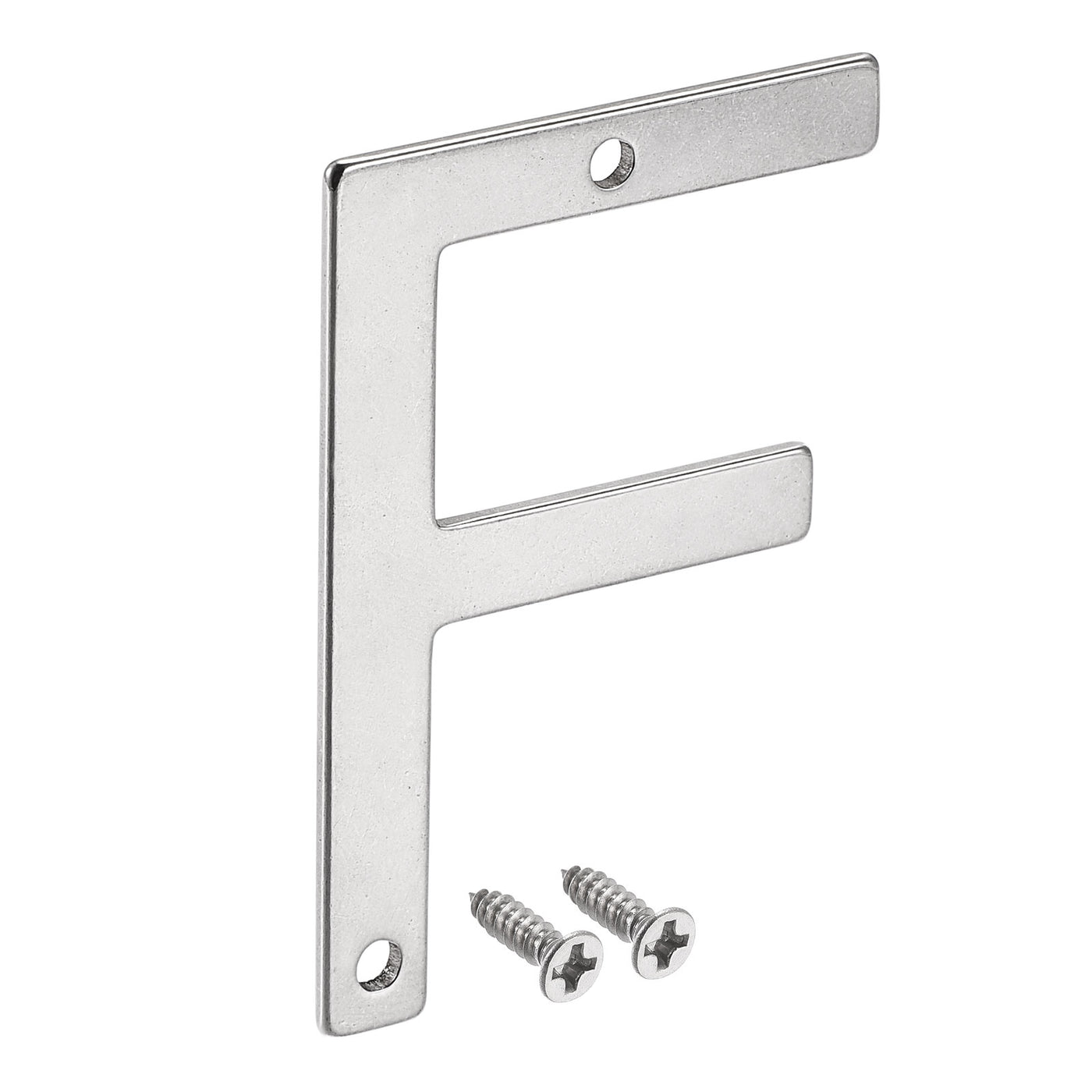 uxcell Uxcell 2.76 Inch Stainless Steel House Letter F for Mailbox Hotel Address Door Sign