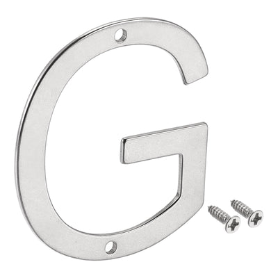 Harfington Uxcell 2.76 Inch Stainless Steel House Letter G for Mailbox Hotel Address Door Sign