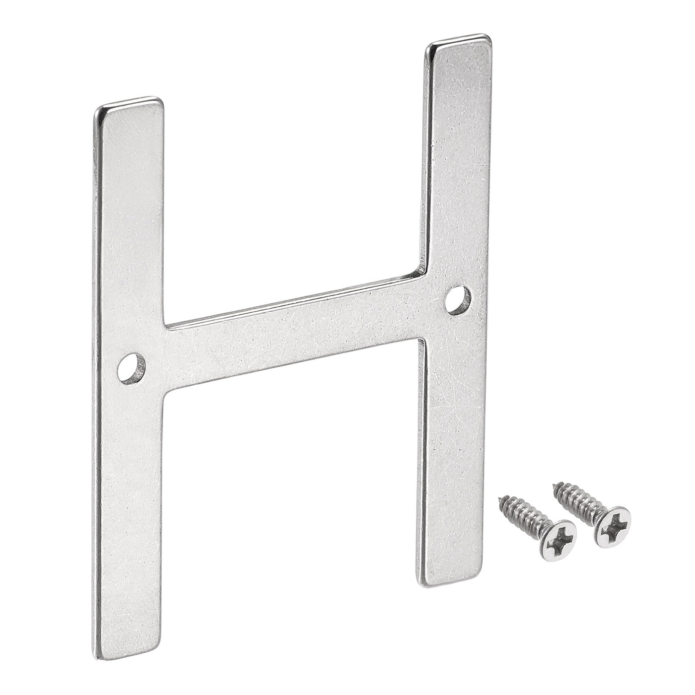 uxcell Uxcell 2.76 Inch Stainless Steel House Letter H for Mailbox Hotel Address Door Sign