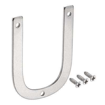 Harfington Uxcell 2.76 Inch Stainless Steel House Letter U for Mailbox Hotel Address Door Sign