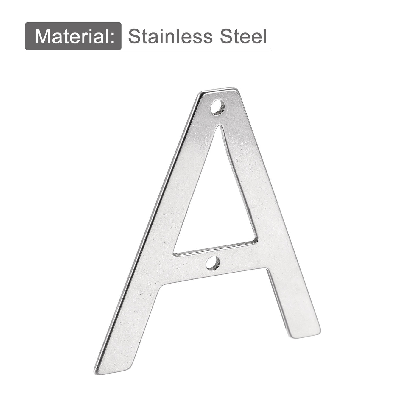 Uxcell Uxcell 3.94 Inch Stainless Steel House Letter T for Mailbox Hotel Address Door Sign